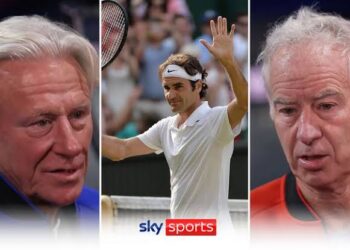 Bjorn Borg and John McEnroe praise Roger for his retirement…