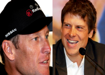 The greatest cycling rivals are now buddies! Lance Armstrong and…