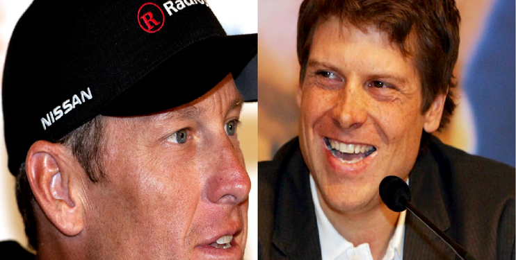 The greatest cycling rivals are now buddies! Lance Armstrong and…