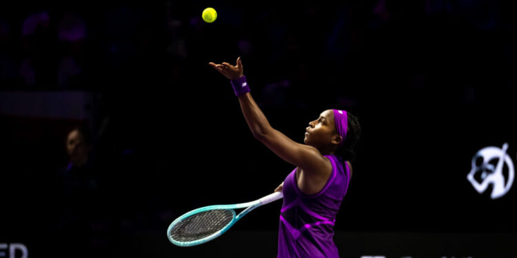 Tracy Austin noticed what was ‘interesting’ about Coco Gauff’s serve during her win over Iga Swiatek at the WTA Finals