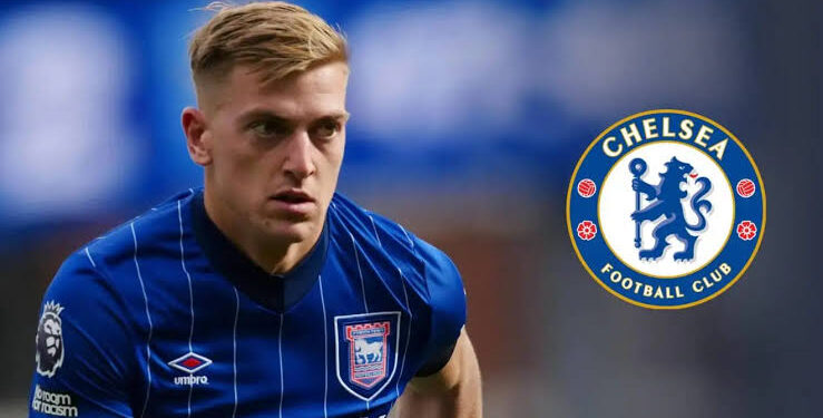 BREAKING NEWS: Chelsea Target Ipswich Striker Liam Delap  Chelsea are reportedly setting their sights on Ipswich Town striker Liam Delap as their latest forward target. According to Sky Sports, Delap has emerged as a key candidate after rating exceptionally high on the club’s advanced transfer metrics.  This comes after the Blues missed out on Napoli’s star forward Victor Osimhen, a top priority for many elite clubs, and chose to cool their interest in Newcastle United’s Alexander Isak due to undisclosed reasons.  Liam Delap, 21, has been in scintillating form for Ipswich this season, with his dynamic style of play, work rate, and clinical finishing drawing attention from some of the Premier League’s biggest clubs. Chelsea’s recruitment team, known for their data-driven approach to transfers, has identified Delap as a player with significant potential to fit into manager Mauricio Pochettino’s system.  While Chelsea have been actively rebuilding their squad with a focus on younger talents, the move for Delap would align with the club’s long-term vision of nurturing and integrating emerging stars into their first team. However, with Ipswich currently enjoying a strong campaign in the Championship, they are likely to demand a substantial fee for their prized asset.  Chelsea are expected to hold further talks with Ipswich in the coming weeks as the January transfer window approaches. Fans will be eager to see if Delap, the son of former Premier League player Rory Delap, can follow in the footsteps of other young strikers who’ve risen through the ranks to make a significant impact at Stamford Bridge.  Stay tuned for updates as this story develops.
