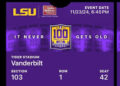 Four LSU Tigers Tickets for Sale!