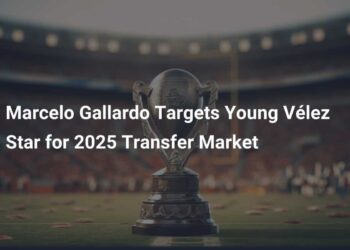 Marcelo Gallardo apunta a la joven estrella de Vélez para el mercado de fichajes 2025