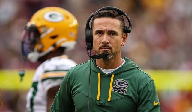 Shocking News: Green Bay Packers Head Coach Matt LaFleur Fined $33,000 for Sideline Outburst
