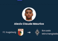 Borussia Mönchengladbach bestätigt Verpflichtung von Alexis Claude-Maurice vom FC Augsburg