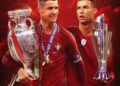 Portugal deserves congratulations for winning the UEFA National League.  Dalot, congrats to Bruno and Cr7.  For this one, all of you Ronaldo haters, please take it easy 🥰😂😂.