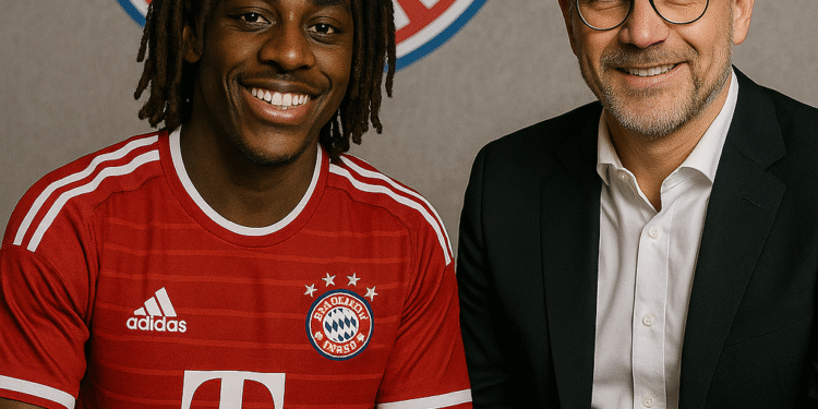 ANGEBOT AKZEPTIERT: Der offensive Mittelfeldspieler Eberechi Eze von Crystal Palace unterschreibt einen 4-Jahres-Vertrag mit Bayern München im Wert von 70 Millionen Dollar als neue Trikotnummer …