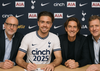 DEAL ACCEPTED: Jack Grealish Signs 5-Year, €45 Million Contract with Tottenham Hotspur as Their New number…