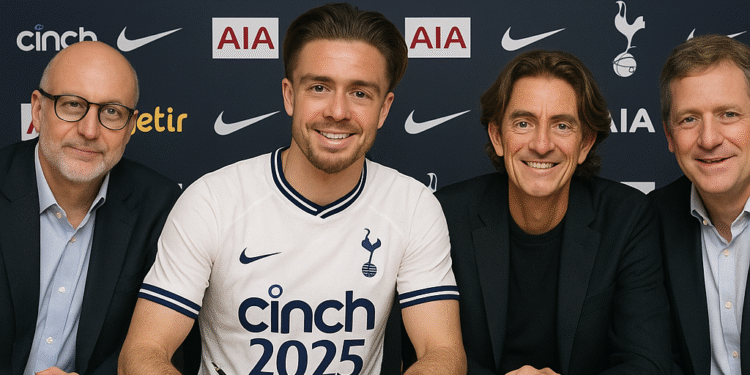 DEAL ACCEPTED: Jack Grealish Signs 5-Year, €45 Million Contract with Tottenham Hotspur as Their New number…