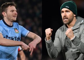 Breaking news: Rob McElhenney and Ryan Reynolds are getting ready to part with the historic promotion hero to West Ham United, while Paul Mullin, the 110-goal striker, will officially go as a free agent.