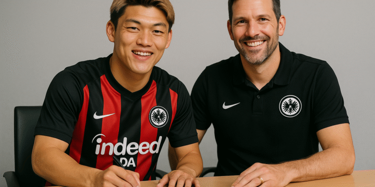 BOOM-Nachricht: Eintracht Frankfurt unterschreibt langfristigen Vertrag mit japanischem Starspieler – Vertrag bis 2029…