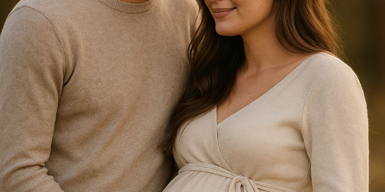 Mathieu van der Poel en zijn vrouw kondigen met vreugde hun zwangerschap aan, terwijl wielerster een pauze inlast.