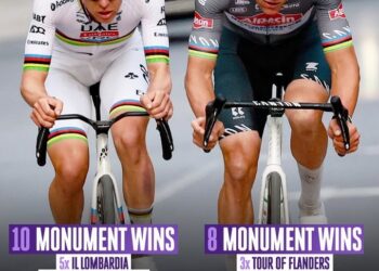 Klasse en respect — Mathieu van der Poel feliciteert Tadej Pogačar met zijn verbluffende monumentale triomf en groeiende nalatenschap