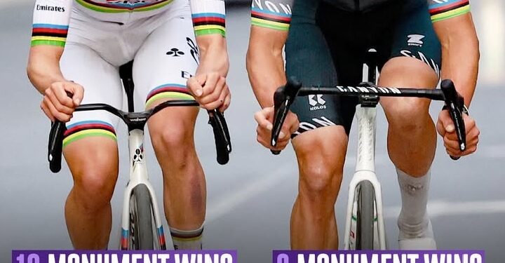 Klasse en respect — Mathieu van der Poel feliciteert Tadej Pogačar met zijn verbluffende monumentale triomf en groeiende nalatenschap