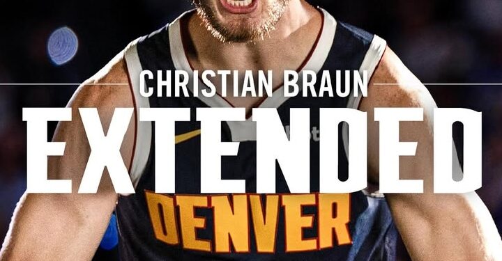 Commitment Secured: Nuggets and Christian Braun Agree to Multi-Year Extension… Details below 👇🏿