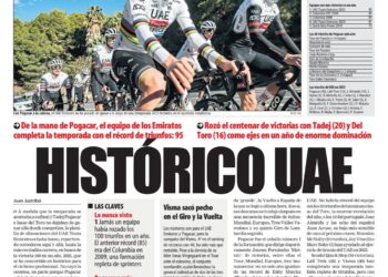 Zgodovinska sezona – Ekipa ZAE Emirates podira rekorde v letu 2025 s Pogačarjem na čelu … Več podrobnosti 👇🏿