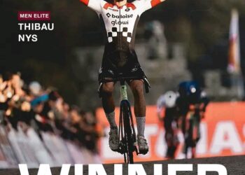 Thibau NYS claimt overwinning en eert de inspanning achter de prestatie