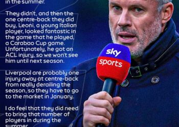 Jamie Carragher Raises Concerns Over Liverpool’s Direction Amid Tactical and Defensive Issues