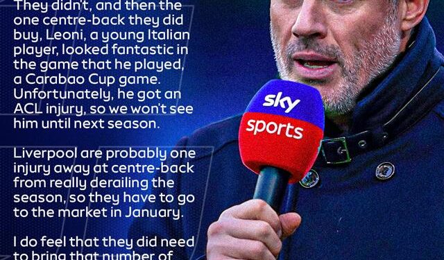 Jamie Carragher Raises Concerns Over Liverpool’s Direction Amid Tactical and Defensive Issues