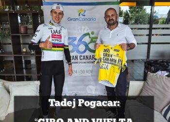 Pogačar v odkritem intervjuju za Gran Canario razmišlja o napetostih na Vuelti in namiguje Remcu za uspeh na monumentu