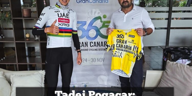 Pogačar v odkritem intervjuju za Gran Canario razmišlja o napetostih na Vuelti in namiguje Remcu za uspeh na monumentu