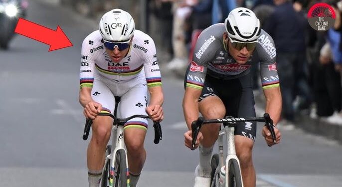 »Nova vojna se razplamti, ko Mathieu van der Poel v nedavno izbrisanem tvitu žali soigralca Tadeja Pogačarja«