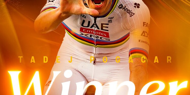 Pogačar okronan za najboljšega kolesarja klasičnih dirk leta 2025 – stopničke na vseh monumentih zapečatijo njegov triumf Eddyja Merckxa