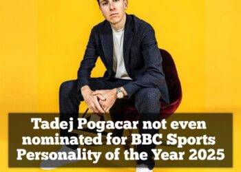 Navijači osupli, ker Pogačar ni bil nominiran za športno osebnost BBC-ja