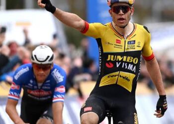 Fans reageren op de scheiding van Wout van Aert en Mathieu van der Poel in de nieuwste ranglijst