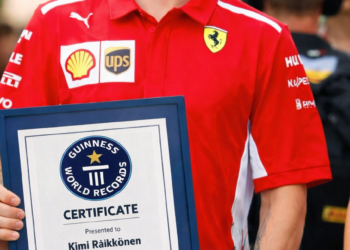 Jäämies globaaliksi: Guinnessin ennätykset juhlistavat Kimi Räikkösen perintöä”