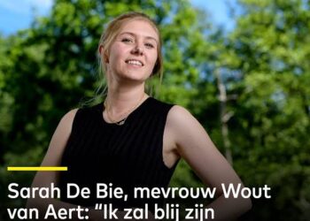 Sarah De Bie, Vrouw van Wout van Aert: “Ik Zal Blij Zijn Wanneer Het Augustus Is, Het Langverwachte…” Zie Meer…