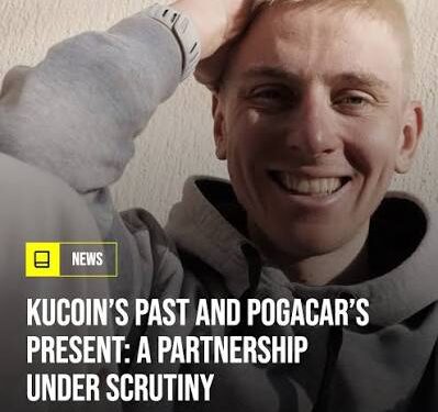 Vihar okoli prvaka: Pogačarjevo partnerstvo s KuCoinom se sooča s preiskavo po obtožbah o prevari
