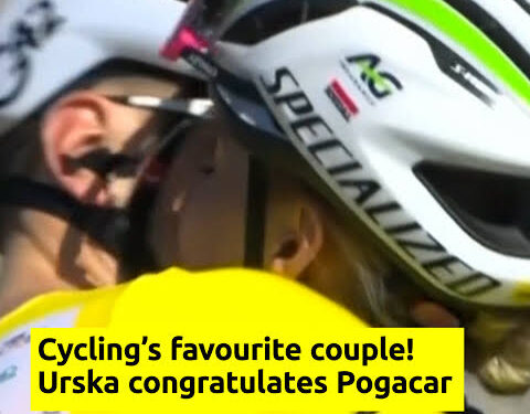Po zmagi velika gesta: Veliko presenečenje Tadeja Pogačarja za Urško Žigart je sprožilo val odzivov med navijači