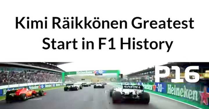 EXPLOSIVE FROM LIGHTS OUT — Kimi Räikkönen’s Start That Shook Formula 1