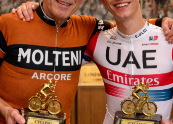 “THE GOAT AND THE HEIR  — Eddy Merckx Crowned Greatest Ever as Tadej Pogačar Rises as Cycling’s Modern Hall of Fame King!”