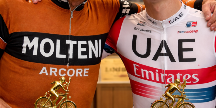 “THE GOAT AND THE HEIR — Eddy Merckx Crowned Greatest Ever as Tadej Pogačar Rises as Cycling’s Modern Hall of Fame King!”