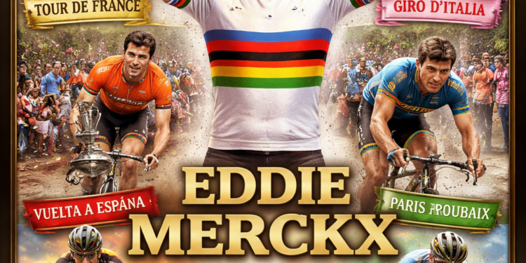 HAL DER ONSTERFELIJKEN — Eddy Merckx Gekroond tot de Grootste Aller Tijden terwijl zijn Legendarische Overwinningen in de Zwaarste Koersen een Onaantastbaar Tijdperk Definiëren!