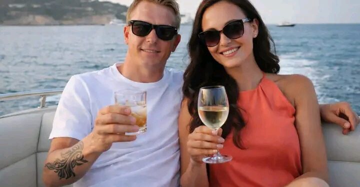 “ICEMAN PALJASTUU — Kimi Räikkönen näyttää toisen puolen yhdessä Minttu Räikkösen kanssa piilotetussa luksuslomakohteessa!”