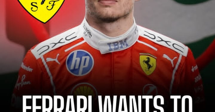 “‘FERRARI’S SHOCK MOVE IN FORMULA 1…’ — Scuderia Eyeing Sensational Max Verstappen Signing as Red Bull Dominance Sparks Transfer Earthquake Rumors”