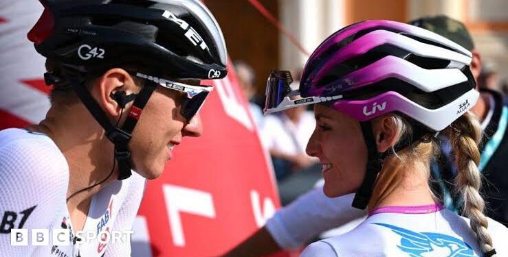 NAVIJAČI SO OPAŽALI, KAR NIHČE NI PRIČAKOVAL …’ – Tadej Pogačar in Urška Žigart sprožita svežo buro po subtilnem trenutku, ki je vse pustil isto vprašanje …’