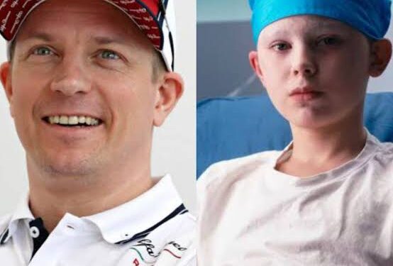 ”’KUN SANKARIT ILMESTYVÄT…’ — Kimi Räikkönen tarjoaa unohtumattoman hetken nuorelle toipuvalle syöpäpotilaalle”
