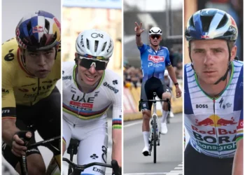 KOLESARSKI ŠOK — Tadej Pogačar UNIČIL tekmece z brutalnim samostojnim napadom in zmagal na Tour of Flanders — Ali ga sploh kdo še lahko ustavi?!
