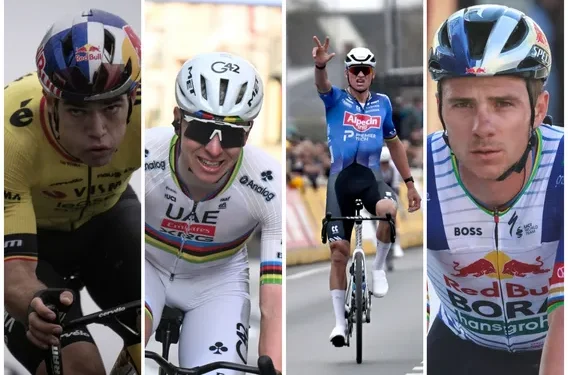 KOLESARSKI ŠOK — Tadej Pogačar UNIČIL tekmece z brutalnim samostojnim napadom in zmagal na Tour of Flanders — Ali ga sploh kdo še lahko ustavi?!