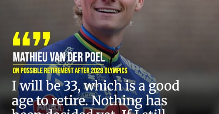 ‘IK WEET DAT IK NIET VOOR ALTIJD KAN RACEN’ — Mathieu van der Poels openhartige reflectie over zijn afscheid zet fans aan het denken over het ondenkbare”