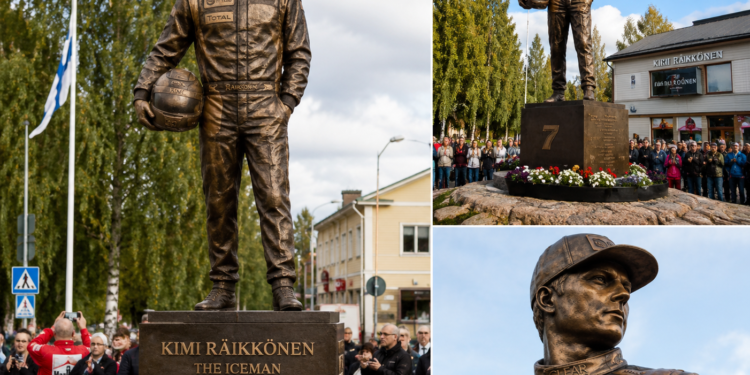 ”JÄÄMIES ELÄÄ!” — Kimi Räikkösen upea patsas paljastettiin hänen kotikaupungissaan ja se on tunteellinen kunnianosoitus suomalaiselle F1-legendalle ja hänen uskomattomalle vuoden 2007 MM-taipaleelleen