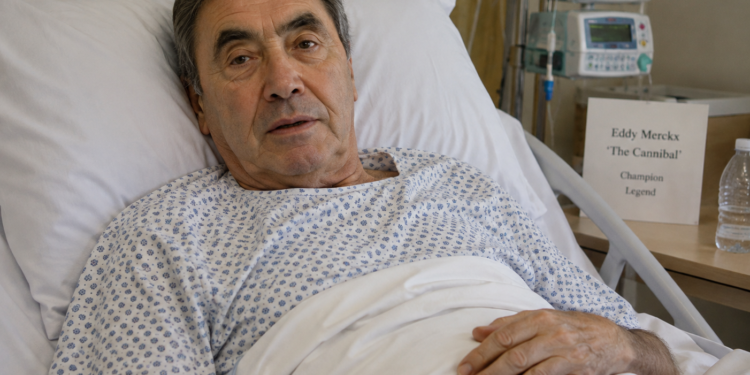 Update over de gezondheid van Eddy Merckx “NET BINNEN: ‘WAT GEBEURT ER MET DE KANNIBAAL?’ — Eddy Merckx opnieuw opgenomen in het ziekenhuis, nieuwe gezondheidsproblemen laten wielerfans in spanning wachten op antwoorden